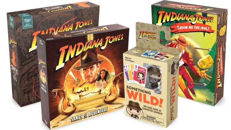 Funko Games Announces 4 New INDIANA JONES Board Games — GeekTyrant Funko Games Announces 4 New INDIANA JONES Board Games — GeekTyrant
